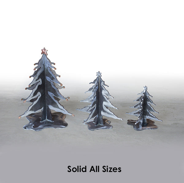 STEEL CHRISTMAS TREES