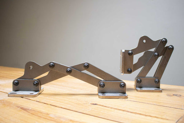 Floor Door Hinge designed and manufactured by Brandner Design